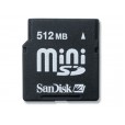 SanDisk MiniSD 512MB 